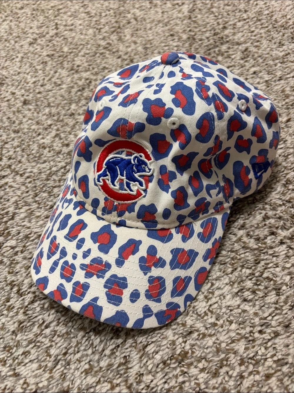 9TWENTY New Era Chicago Cubs animal print baseball hat